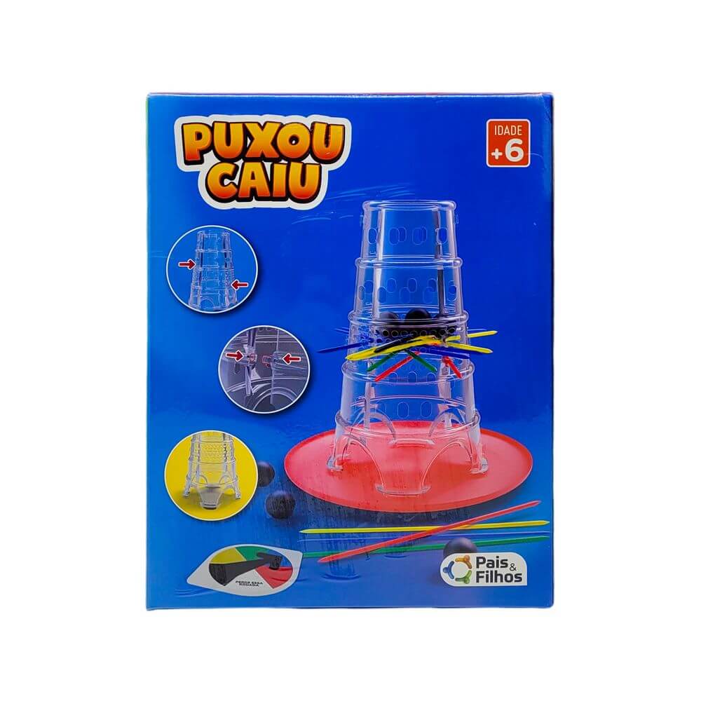 JOGO PUXOU CAIU 791937 PUXOU CAIU 791937, JOGO, INFANTIL, VARETA, TABULEIRO, CAI CAI, PUXA CAI Brinquedos