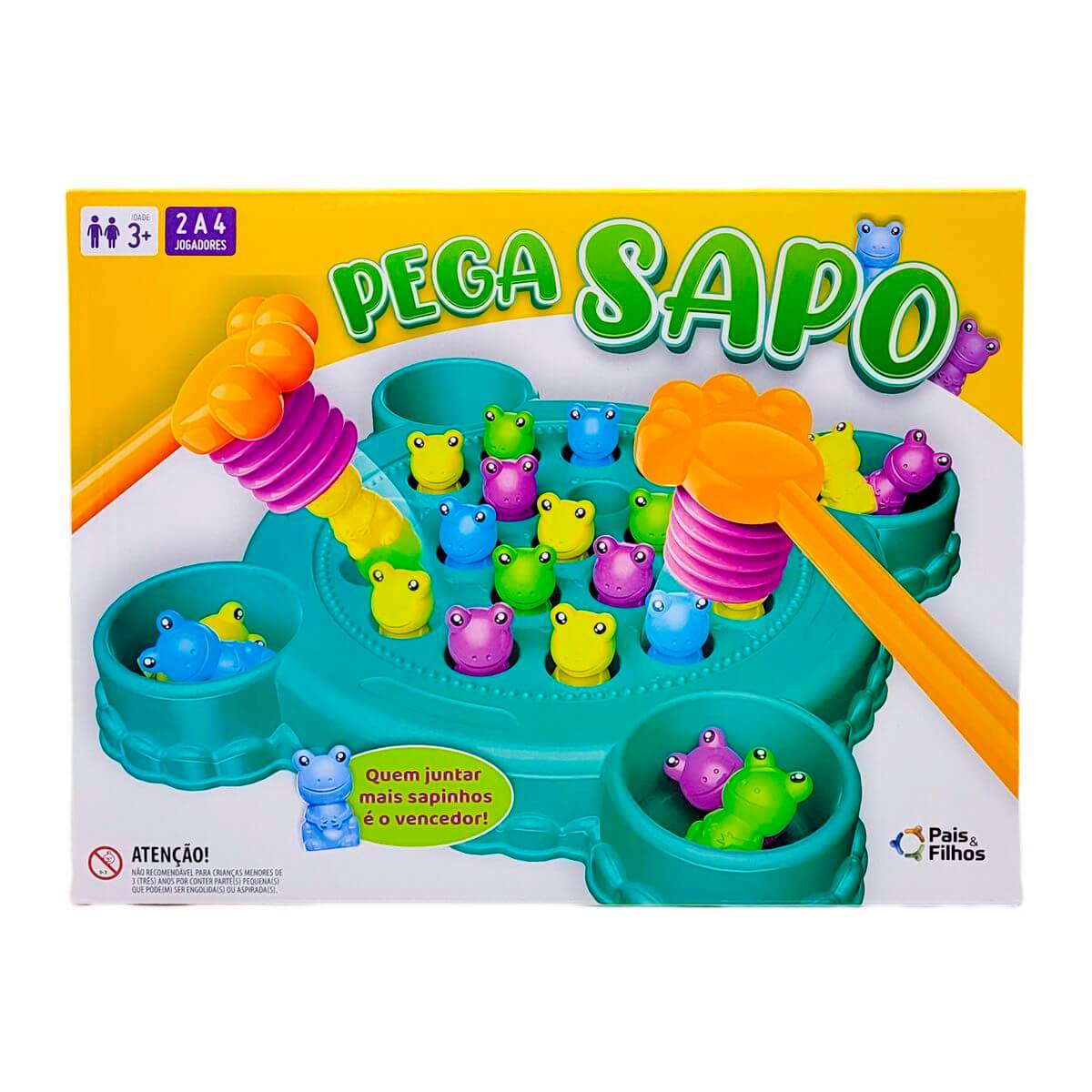 JOGO PEGA SAPO 793023 JOGO PEGA SAPO 793023, JOGO, TABULEIRO, PEGA SAPO, BRINQUEDOS Brinquedos