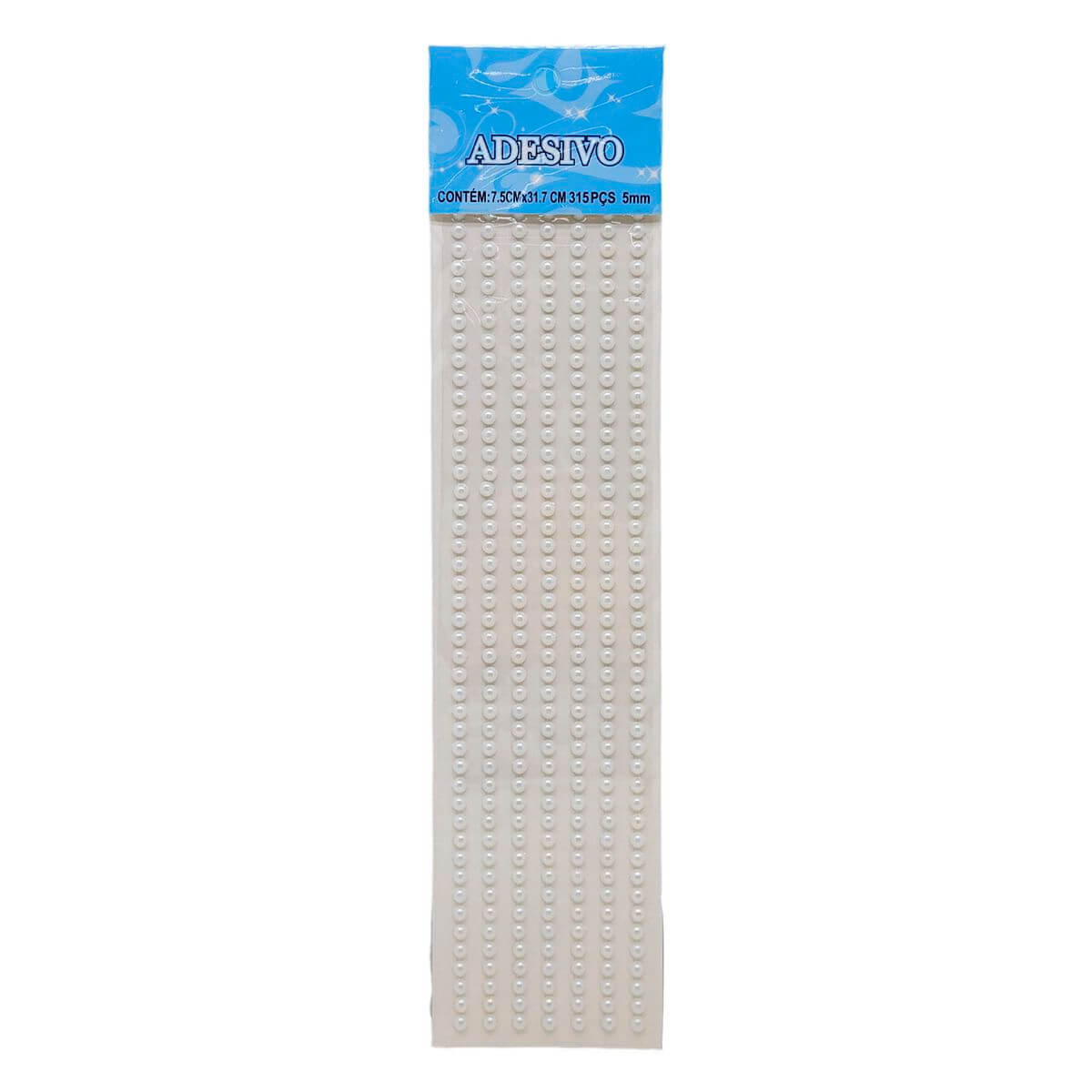 ADESIVO MEIA PEROLA BRANCA 5MM PER-BR-5 CARTELA ADESIVO PEROLA 5MM PER-BR-5, ADESIVO, PEROLA, CARTELA DE ADESIVOS, ENFEITE Material Escolar e Papelaria