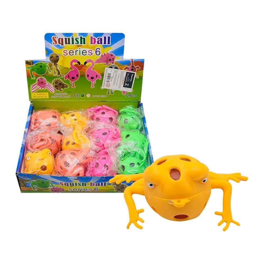 BRINQUEDO SENSORIAL SQUISH SAPO H-5074 BRINQUEDO SENSORIAL H-5074, BRINQUEDO SENSORIAL, SENSORIAL, BRINQUEDO DE APERTAR, SAPO DE APERTAR, SAPO SENSORIAL, SAPO Brinquedos